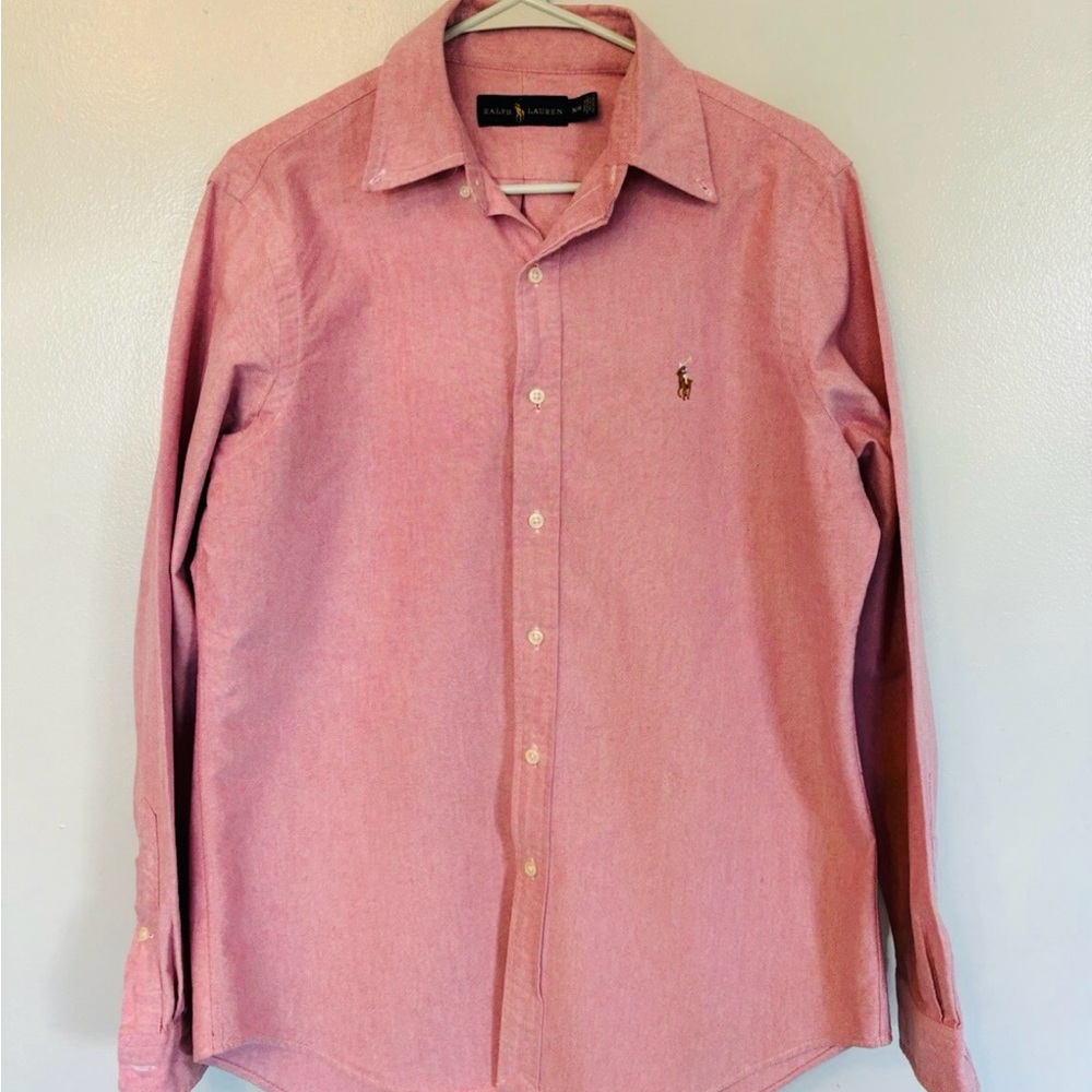 Ralph Lauren Soft Pink Button-Up